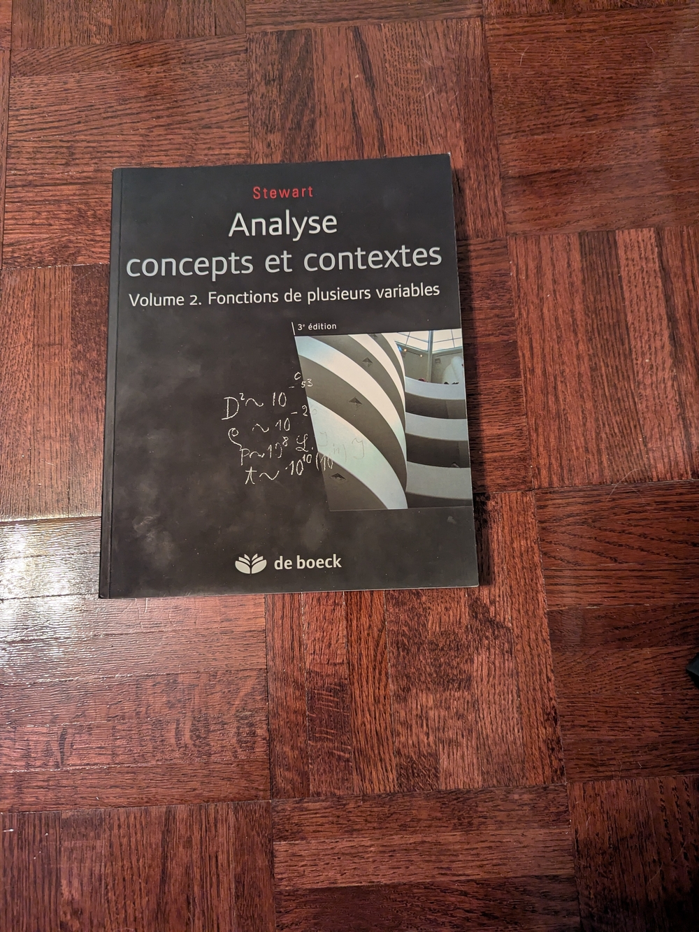 Analyse: Concepts et contextes. Volume 2 : Fonctions de plusieurs variables